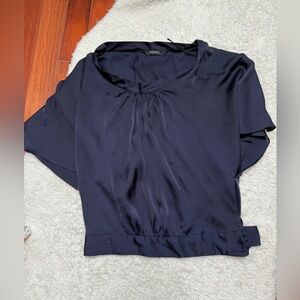 Zara silk blouse